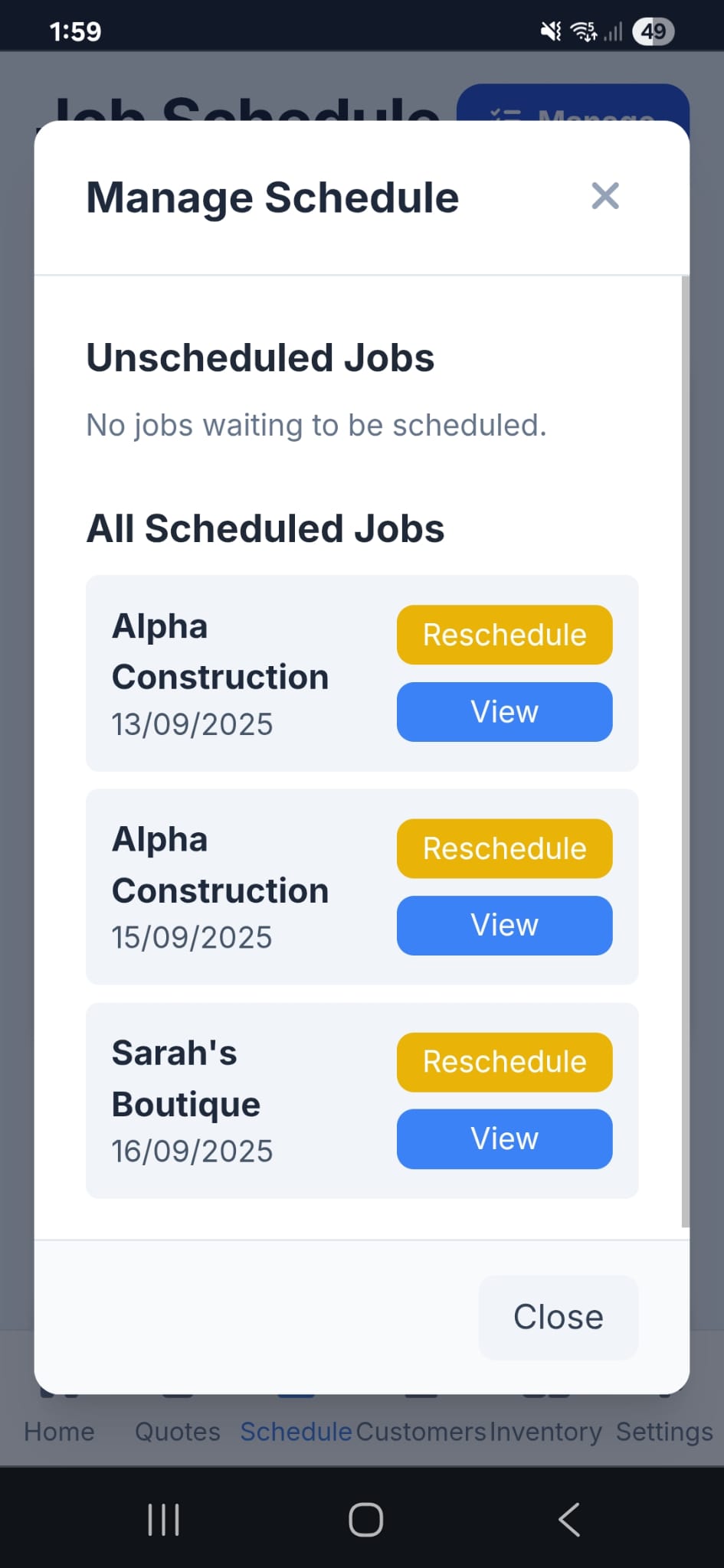 Description for second team image